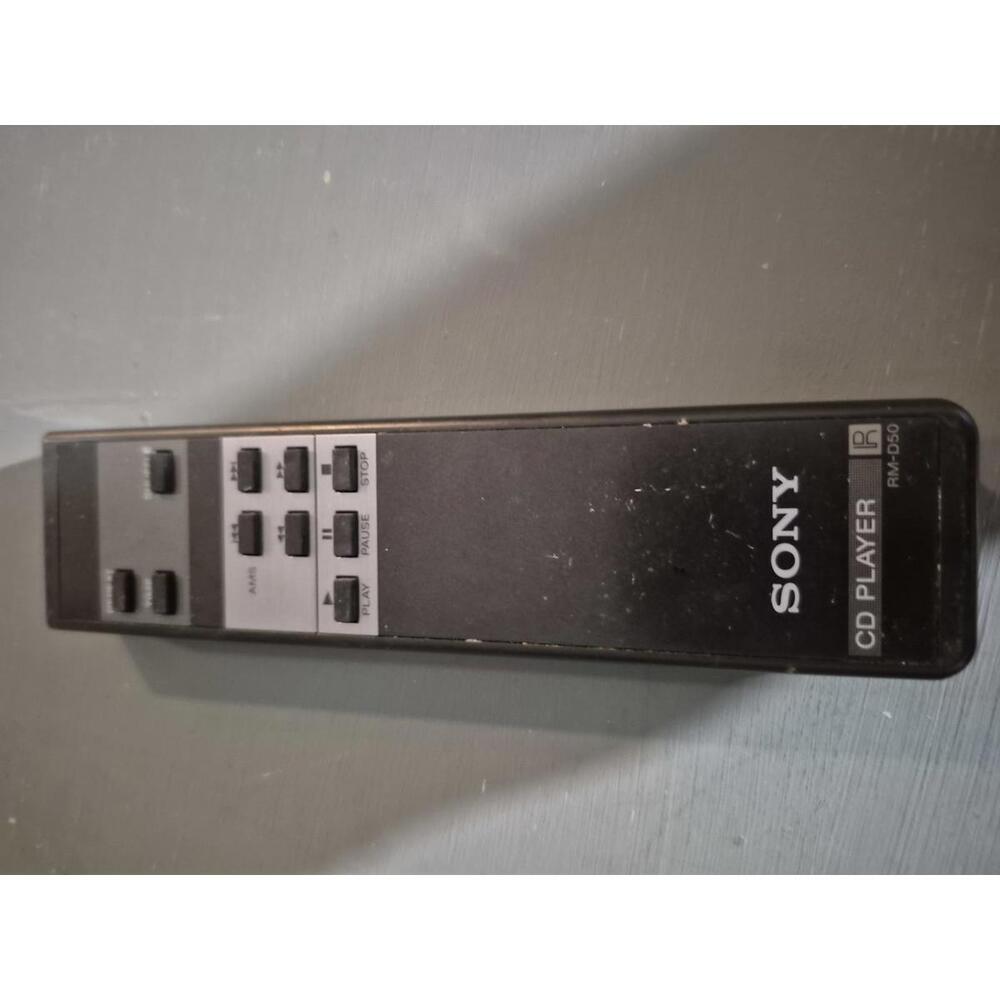 Sony RM-D50 CD Player Remote Control *No Battery Cover*